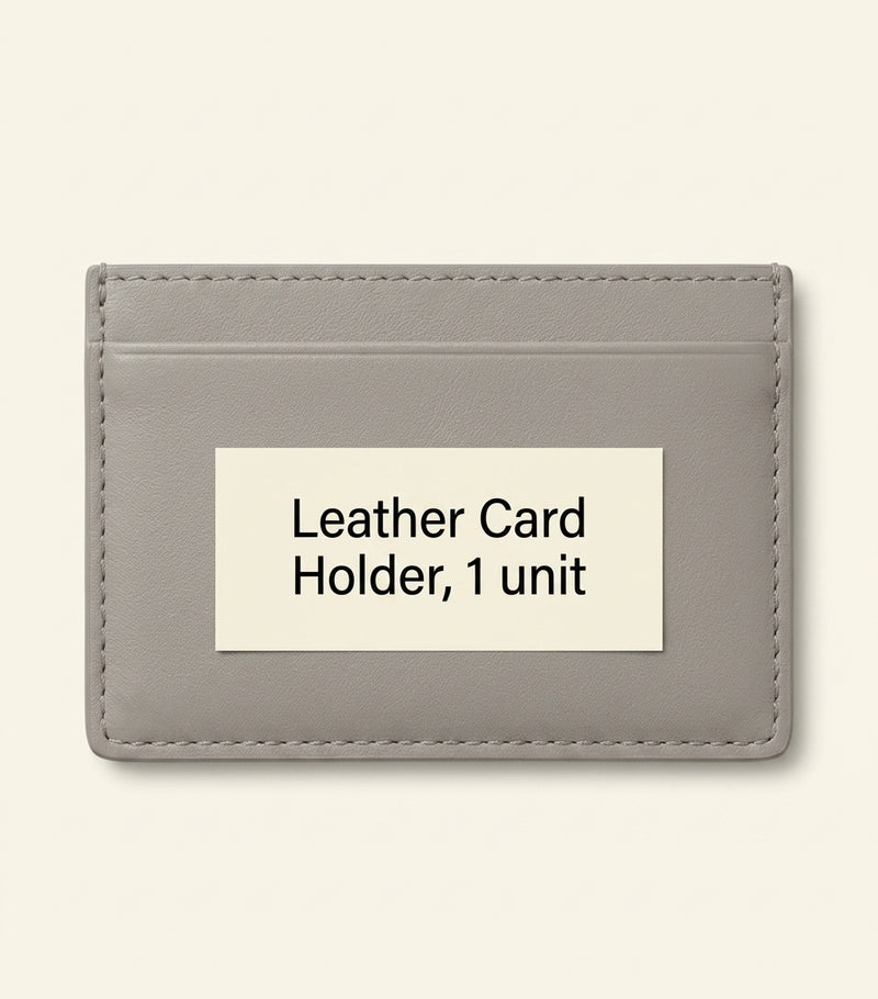 Cartier quilted Panthere card holder in calfskin leather (British brand)