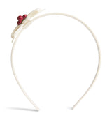 Harrods Konges Sløjd Polka-Dot Cherry Bow Hairband- Buy online at McGrocer