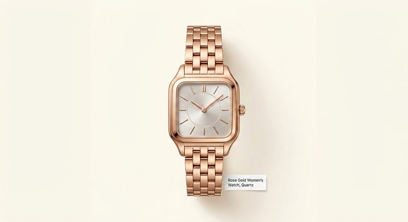 Cartier Panthère rose gold diamond small watch, imported from the UK