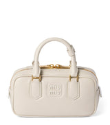 Harrods Miu Miu Leather Arcadie Top-Handle Bag 10.5cm x 22cm x 7.5cm- Buy online at McGrocer
