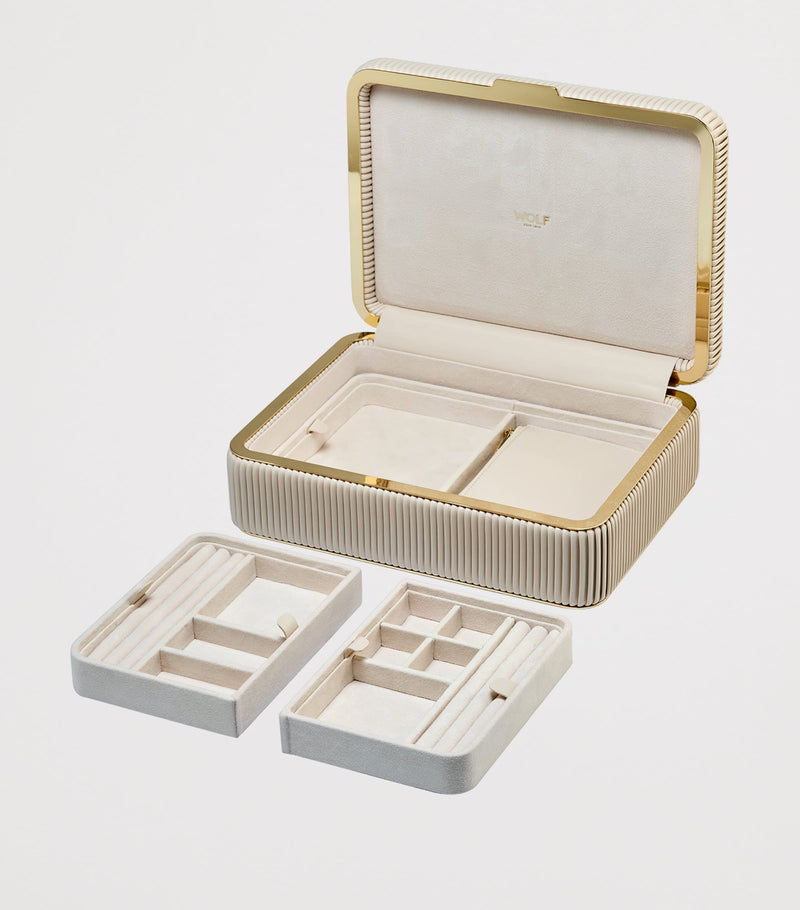WOLF Bella Medium jewellery box (British brand)