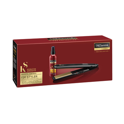 Holland & Barrett TRESemmé Keratin Marula Smooth Control Straightener Black- Buy online at McGrocer