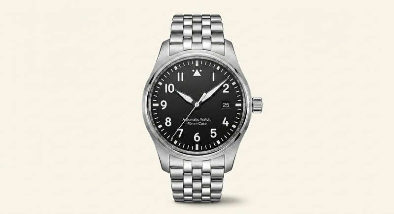IWC Schaffhausen Pilot's Mark XX automatic watch 40mm, imported from the UK