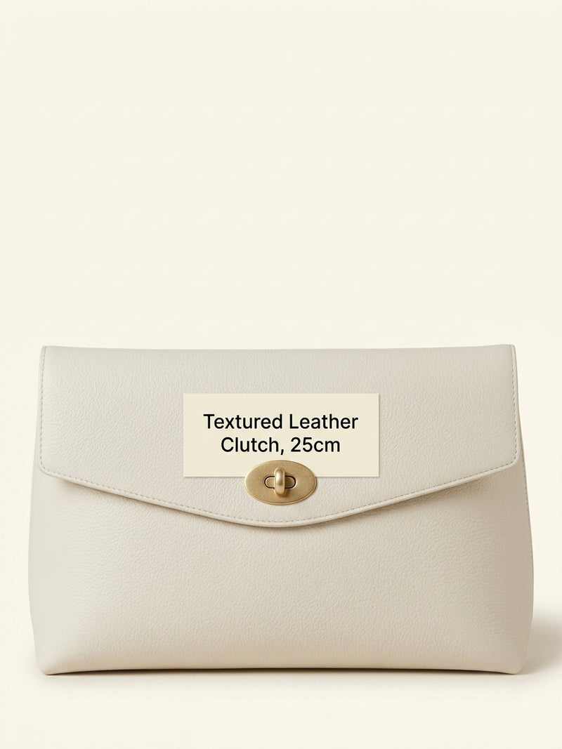 Mulberry Darley classic grain large cosmetic pouch - British product