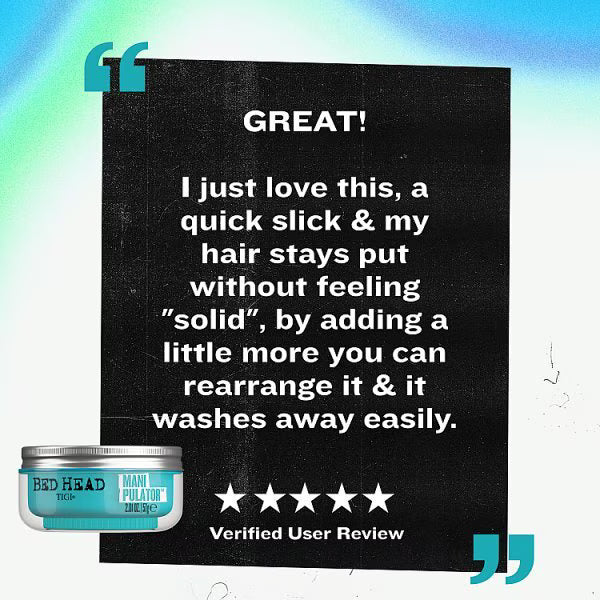 TIGI Manipulator Hair Styling Paste 57g (British brand)