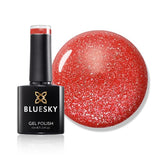 Bluesky candy red gel polish Light My Fire Opal - British product