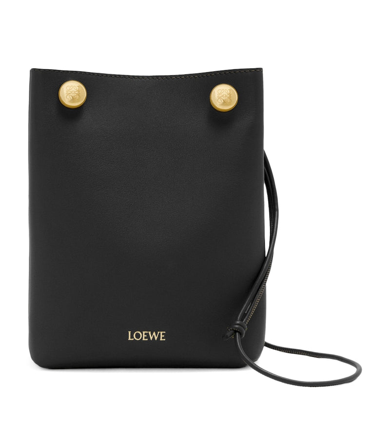 LOEWE leather Pebble cross-body bag - British product