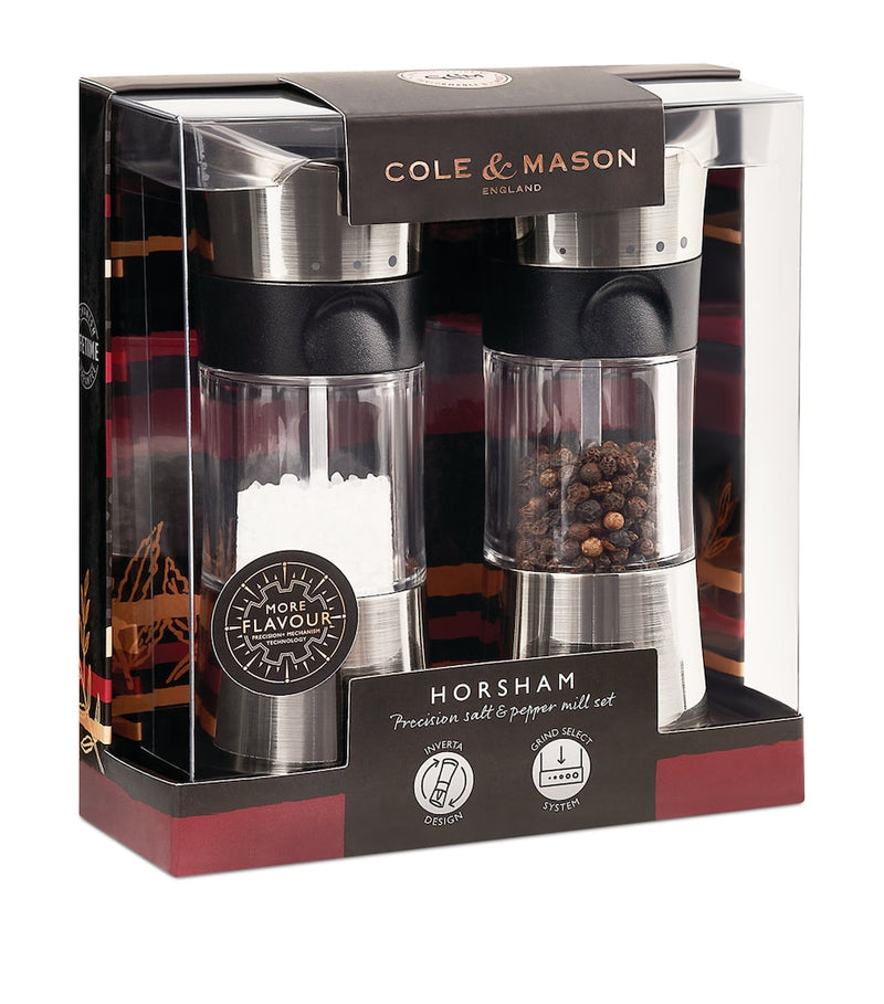 Cole & Mason Horsham salt and pepper mills (British brand)