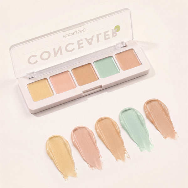 Livingandhome 5-colour concealer palette 4.3g, UK version