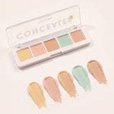 Livingandhome 5-colour concealer palette 4.3g, UK version