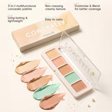 Livingandhome 5-colour concealer palette 4.3g, UK version