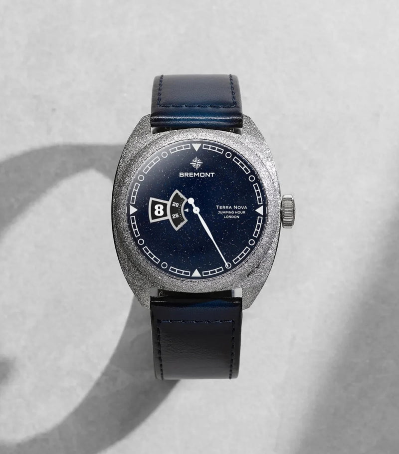 Bremont Jumping Hour Terra Nova watch 40.5mm, imported from the UK
