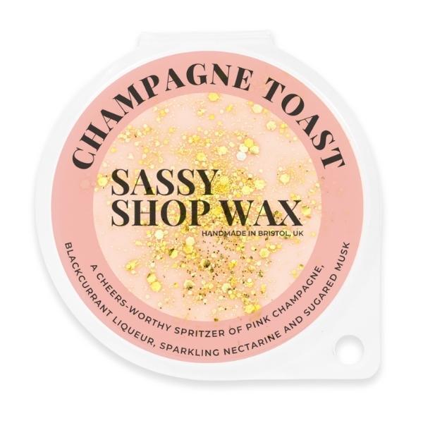 Sassy Scents Champagne Toast Wax Melt 50g (British brand)