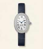 Cartier Baignoire white gold diamond watch 26mm, UK version