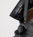 LOEWE Lion Intarsio Flamenco clutch bag medium - British product