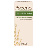 Superdrug Aveeno Intense Cream Moisturiser Dry Sensitive Skin 100ml- Buy online at McGrocer