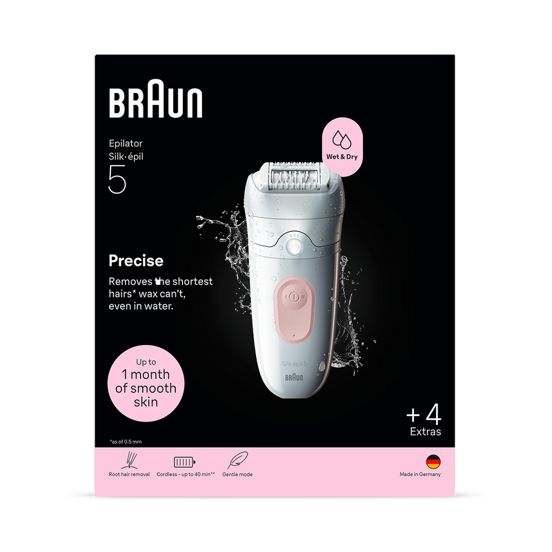 Braun Silk·épil 5 epilator, UK version