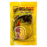 Chang pickled sour mustard with chilli, imported from the UK