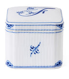 Royal Copenhagen Alphabet Bonbonniere porcelain box, UK version