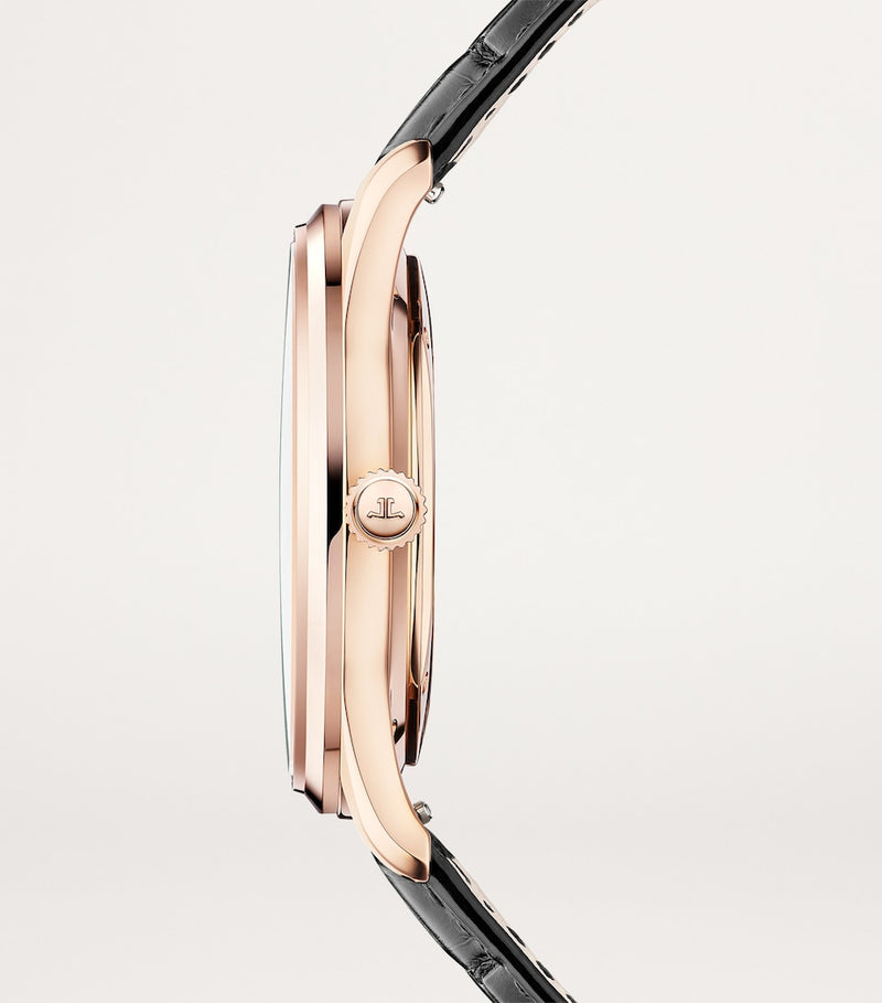Jaeger-LeCoultre pink gold Master Ultra Thin perpetual calendar watch 39mm (British brand)