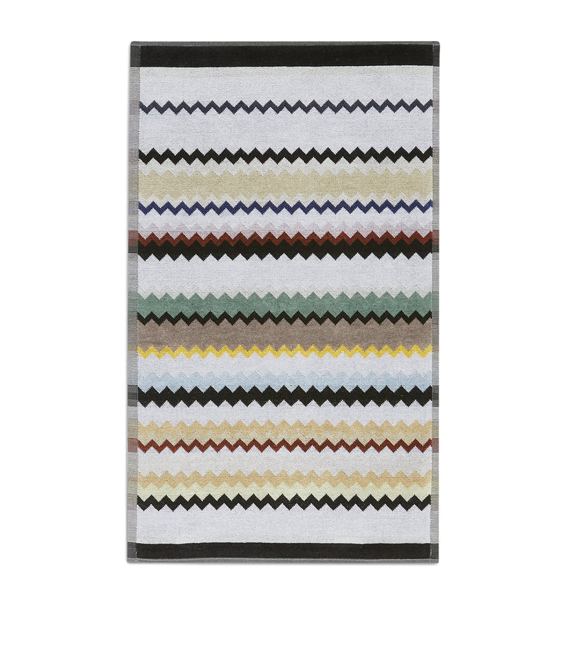 Missoni Guest Towel Cotton 40x70cm, imported from the UK