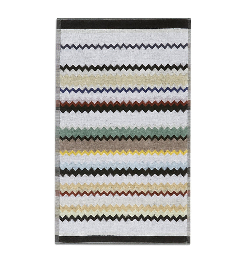 Missoni Guest Towel Cotton 40x70cm, imported from the UK