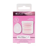 Superdrug Brushworks Mini Pillow Puffs Makeup Sponges 6 Pack- Buy online at McGrocer