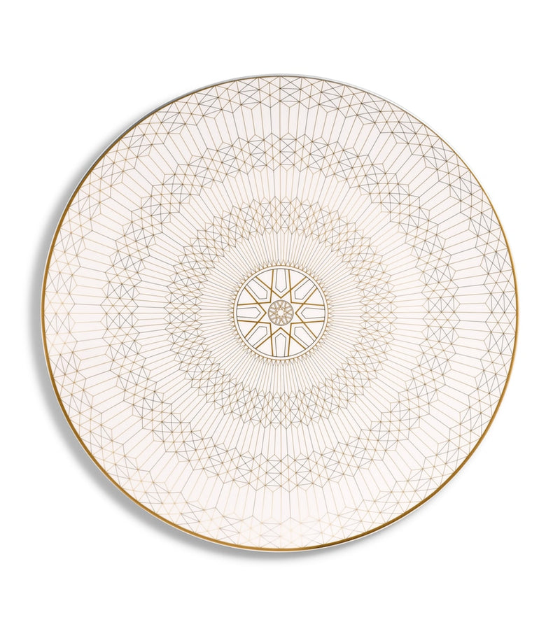 Baccarat Arcadia Gold show plate 31cm - British product