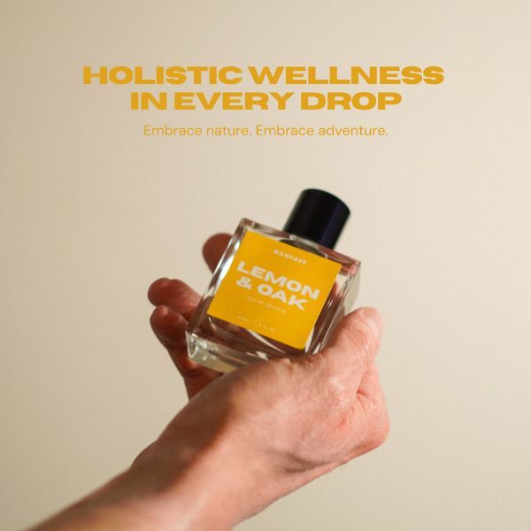 ManCave Lemon & Oak EDT Spray 50ml, imported from the UK