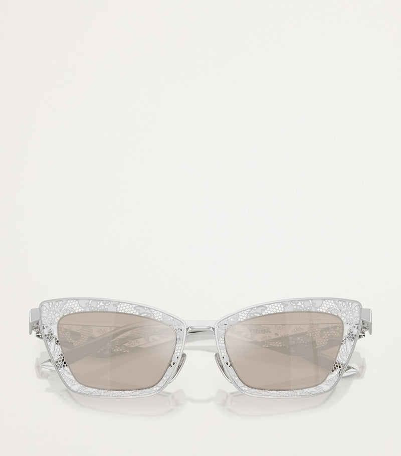 Dolce&Gabbana steel square sunglasses (British brand)