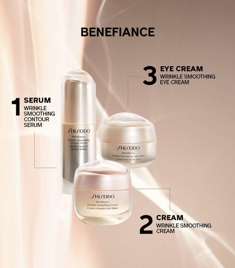 Shiseido Benefiance Wrinkle Smoothing Cream 50ml (British brand)