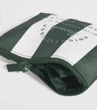 Harrods pocket shopper bag with logo and stripe (British brand)
