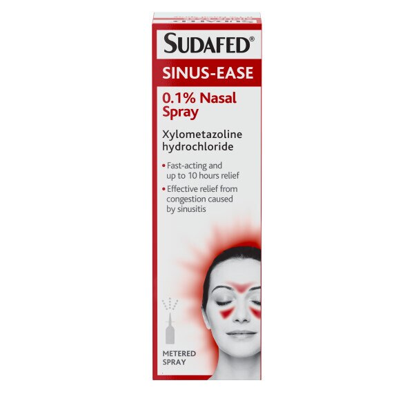 Sudafed Sinus-Ease 0.1% Nasal Spray 15ml GOODS Boots