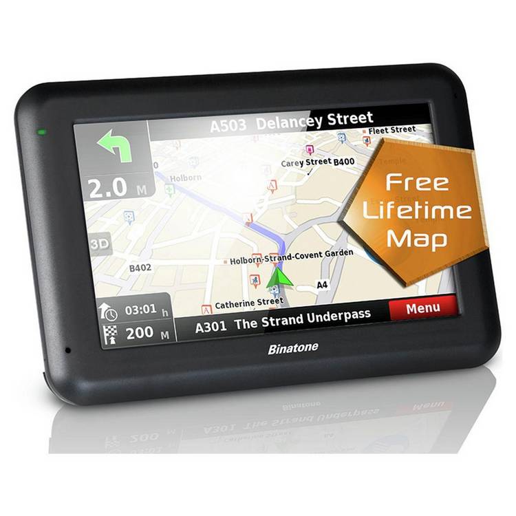 Binatone U435 sat nav 4.3 inch (British brand)