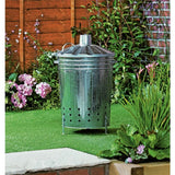 Galvanised Incinerator 90L, UK version