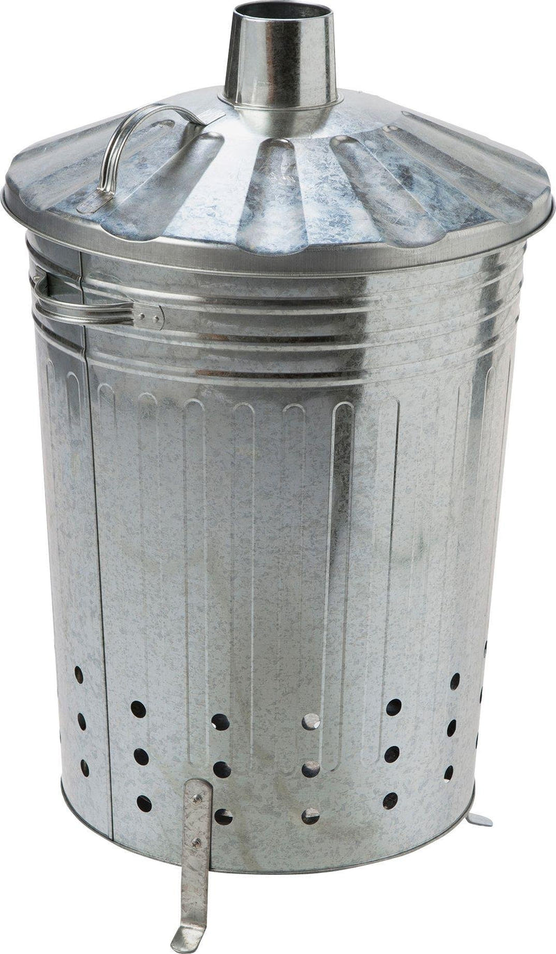 Galvanised Incinerator 90L, UK version