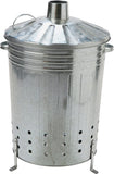 Galvanised Incinerator 90L, UK version