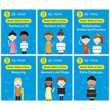 Maths No Problem educational workbooks set 6 books (British brand)