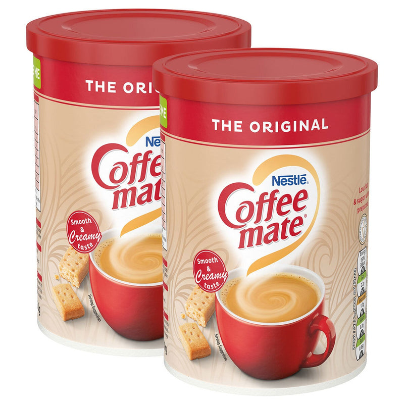 Nestle Coffee Mate Original coffee whitener 2 x 550g, imported from the UK