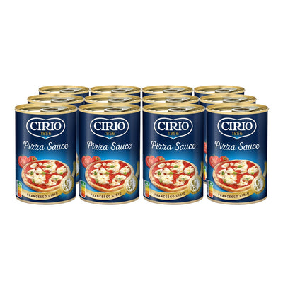 Costco UK Cirio Pizza Sauce 400g 12 Pack Multipack- Buy online at McGrocer