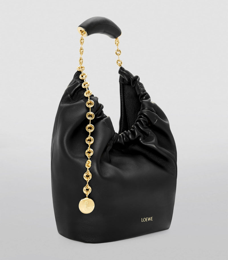 LOEWE Squeeze top-handle bag in nappa leather (British brand)
