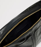 AllSaints buffalo leather clutch pouch - UK version