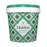 Maldon Sea Salt Flakes 570g tub, imported from the UK