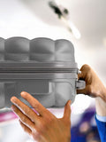 Flight Knight anthracite silver luggage set 3 piece, UK version