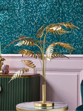 Clarke and Clarke Congo Leaf table lamp, imported from the UK