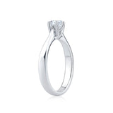 Costco diamond solitaire ring 0.50ct round brilliant size N, UK version