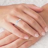 Costco diamond solitaire ring 0.50ct round brilliant size N, UK version
