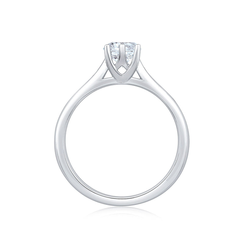 Costco diamond solitaire ring 0.50ct round brilliant size N, UK version