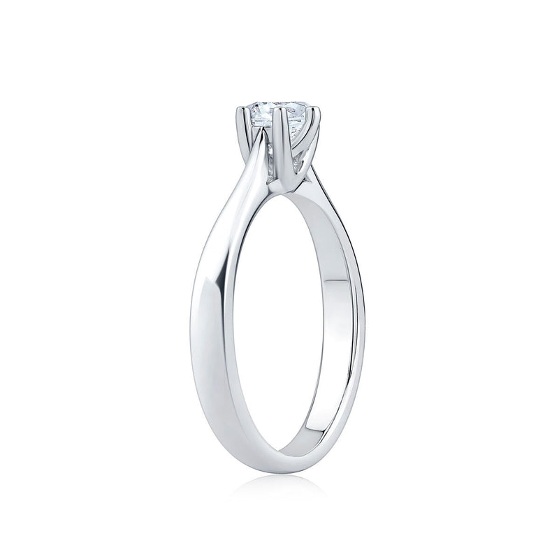 Costco diamond solitaire ring 0.50ct round brilliant size N, UK version