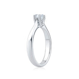 Costco diamond solitaire ring 0.50ct round brilliant size N, UK version